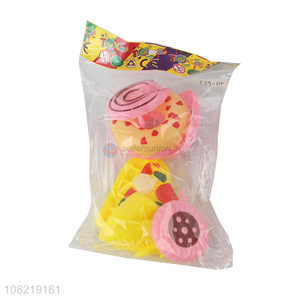 China products plastic children artificial food toys wholesale