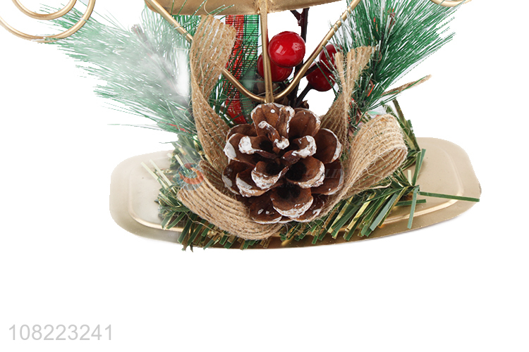 Custom Christmas Candlestick Desktop Decoration Candle Holder