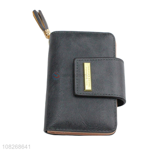 China supplier pu leather women <em>clutch</em> <em>wallet</em> female card holder