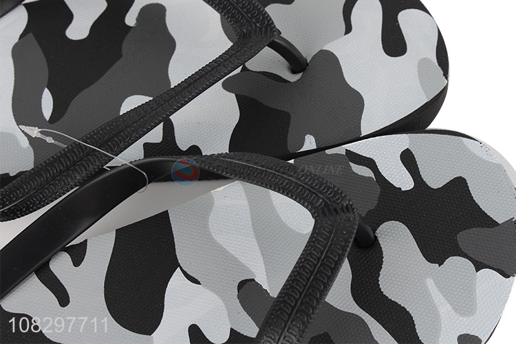 Popular products pvc men summer flips-flops slippers for sale