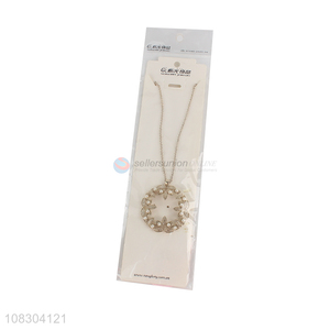Wholesale girls elegant necklace fashion decorative chain for garment