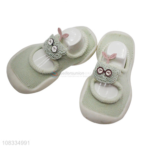 Wholesale from china cute design baby socks shoes baby toddlers