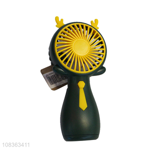 Low price rechargeable mini fan portable fan for home office dormitory