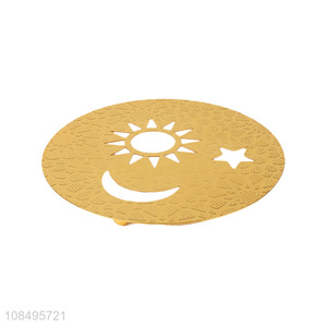 Yiwu direct sale metal heat <em>pad</em> kitchen <em>pot</em> <em>pad</em> bowl mat
