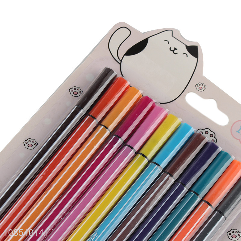New arrival 12colors painting supplies watercolors pen