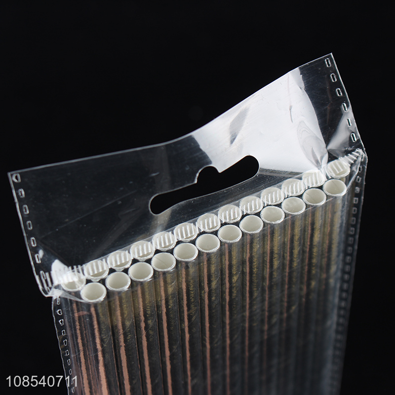 Good quality laminating paper straws drinking straws for cocktail