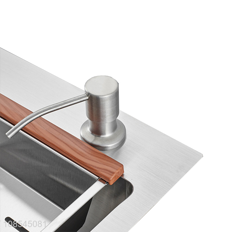 Top quality stainless steel kitchen sink single sink for sale