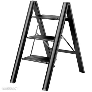 Most popular anti-slip pedal folding portable ladder for home