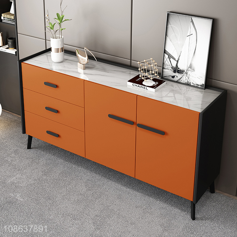 Wholesale modern Italian slate top sideboard cabinet buffet cabinet