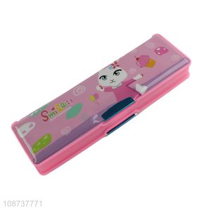 Best price cartoon students stationery storage <em>pencil</em> <em>box</em> for sale