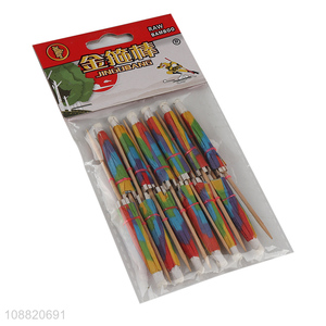 Online wholesale <em>umbrella</em> shaped disposable fruits stick