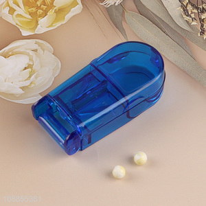 Good selling portable <em>pill</em> cutter plastic medicine <em>box</em> wholesale