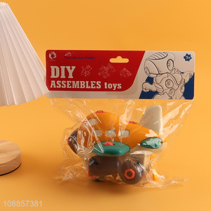 Best quality plane <em>diy</em> free assembly take apart <em>toys</em>