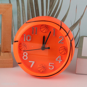 Online wholesale basketball shaped kids <em>alarm</em> <em>clock</em> table <em>clock</em>