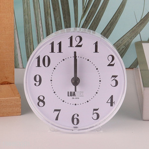 Factory price round desktop <em>clock</em> <em>alarm</em> <em>clock</em> for students
