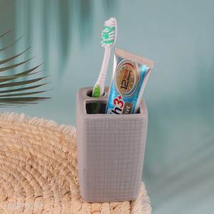 Good quality 3 slots ceramic <em>toothbrush</em> <em>holder</em> toothpaste organizers
