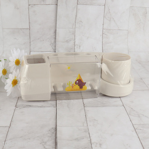 Latest products wall-mounted toothpaste <em>toothbrush</em> <em>holder</em> for bathroom accessories