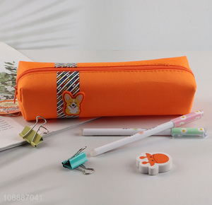 Hot selling cute cartoon pencil pouch stationery storage pencil bag
