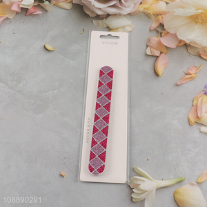 High quality 1pc double sided <em>nail</em> <em>file</em> manicure pedicure tool
