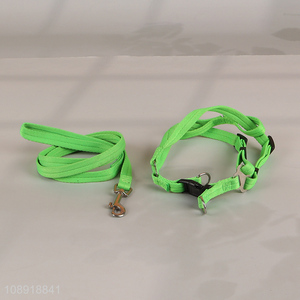 China Imports Solid Color Durable <em>Dog</em> <em>Harness</em> and Leash Set