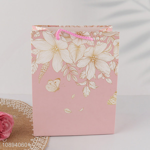 Low price pink <em>paper</em> tote <em>bag</em> gifts <em>bag</em> for sale