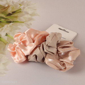 Popular products 3pcs elastic hair ring hair rope for hair decoration