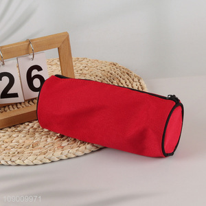 Best selling red school students stationery <em>storage</em> pencil <em>bag</em> wholesale