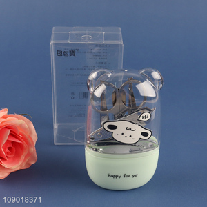 High Quality 7 Pieces <em>Manicure</em> Pedicure Kit Travel Nail Care Tools
