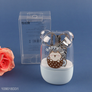 New Product 7 Pieces <em>Manicure</em> and Pedicure <em>Set</em> Nail Care Tools Kit