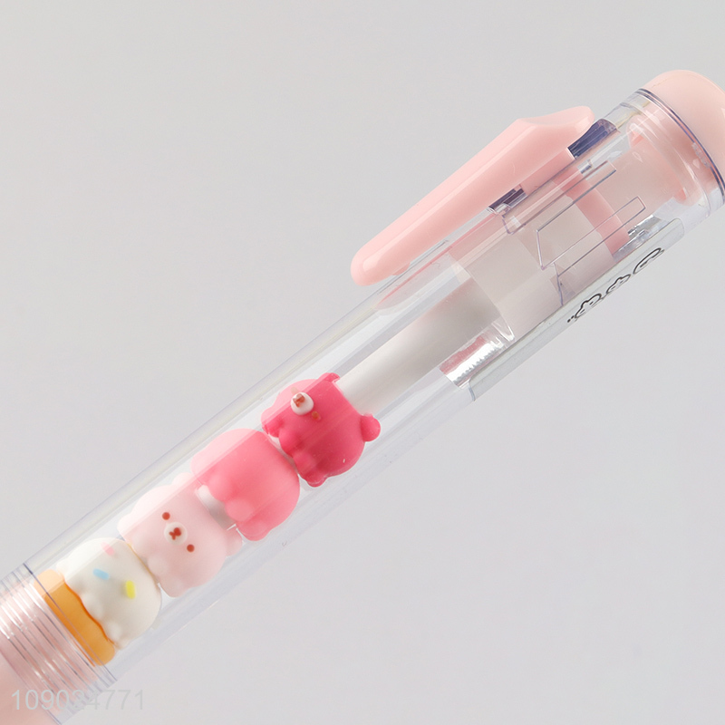 New Product Kawaii Retractable Gel Pens Fine Point Smooth Writing Pens