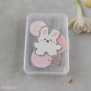Wholesale 5PCS <em>Manicure</em> & Pedicure <em>Set</em> Groooming Kit Personal Care Tools