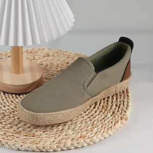 Good Quality Men's Sneakers Low Top Slip On <em>Shoes</em> Canvas Loafers