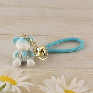 Hot Selling Kawaii Keychain Cute Bear <em>Key</em> <em>Chain</em> Backpack Pendants