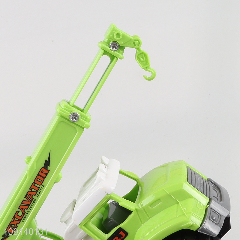 Latest products kids inertial excavator truck toys sliding truck toys
