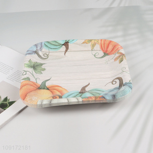 Hot Selling 15 Pieces Fall Party <em>Paper</em> Plates Disposable Plates <em>Paper</em> Plates