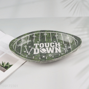 New Product 10 Pieces Football <em>Paper</em> Plates Disposable <em>Paper</em> Plates Party Plates
