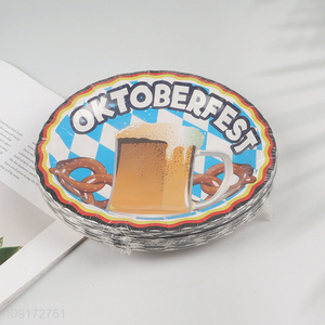 Online Wholesale 20 Pieces Oktoberfest <em>Paper</em> Plates Disposable <em>Paper</em> Dinner Plates