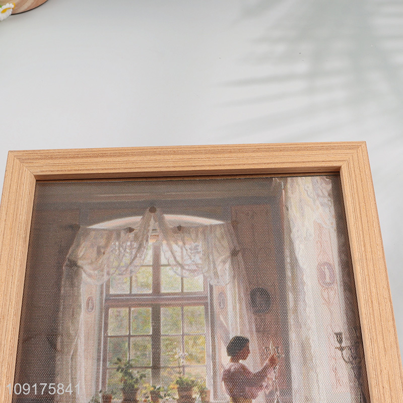 High Quality Custom Size Wooden Picture Frame Solid Wood Photo Frame