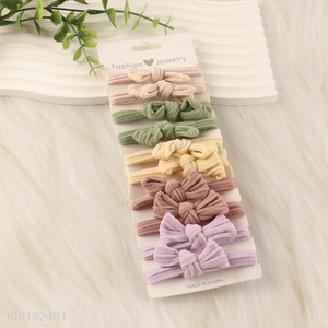 Hot items multicolor elastic girls <em>hair</em> <em>band</em> <em>hair</em> accessories