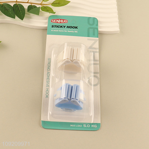 New Product 2 Pieces Strong Adhesive Wall Mounted Plastic <em>Mop</em> Broom Holders