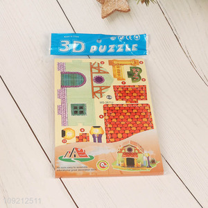 Good quality house series 3d <em>puzzle</em> toys jigsaw toys for kids
