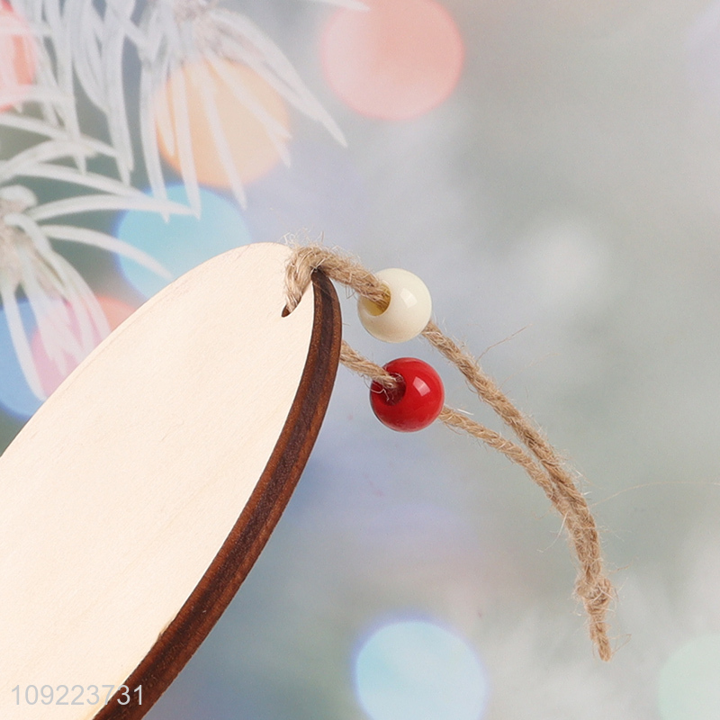 High Quality Wooden Christmas Door Sign Christmas Tree Wooden Hanging Ornaments