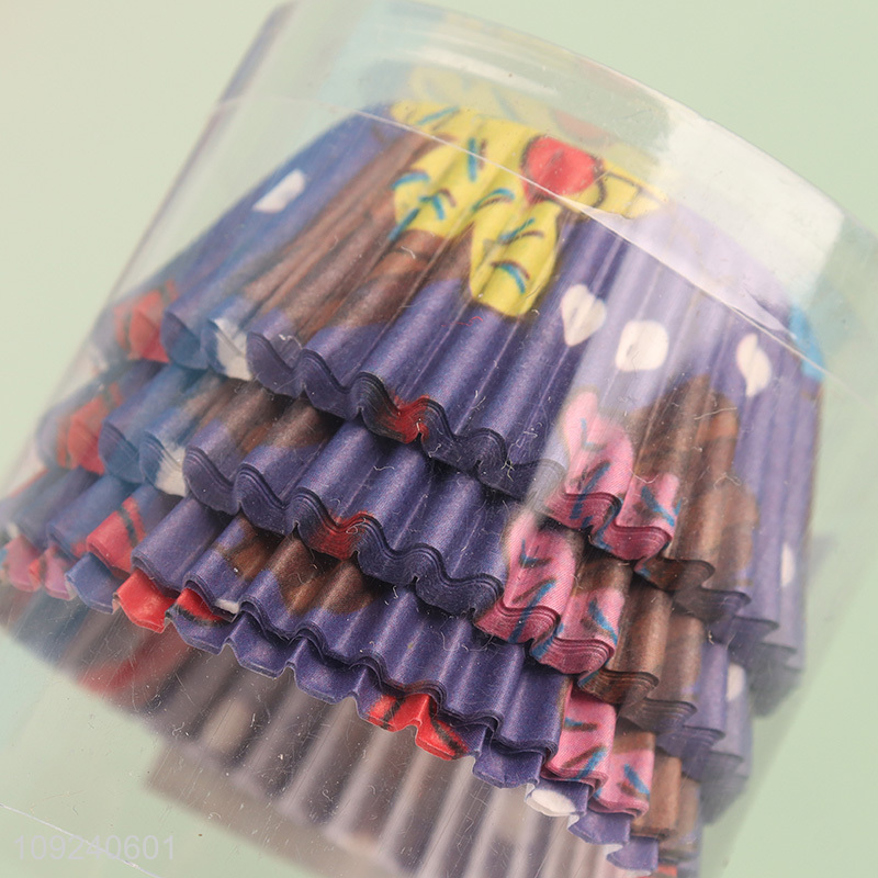 Hot items cartoon printed kitchen disposable cake baking cup