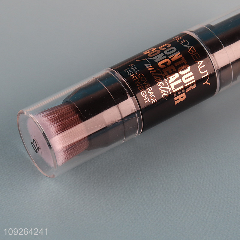 New Arrival Full Coverage Lightweight Makeup Concealer Contour Stick with Brush