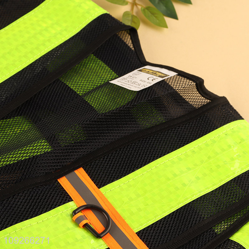 Online Wholesale High-Visibility Reflective Safety Vest for Men and Women