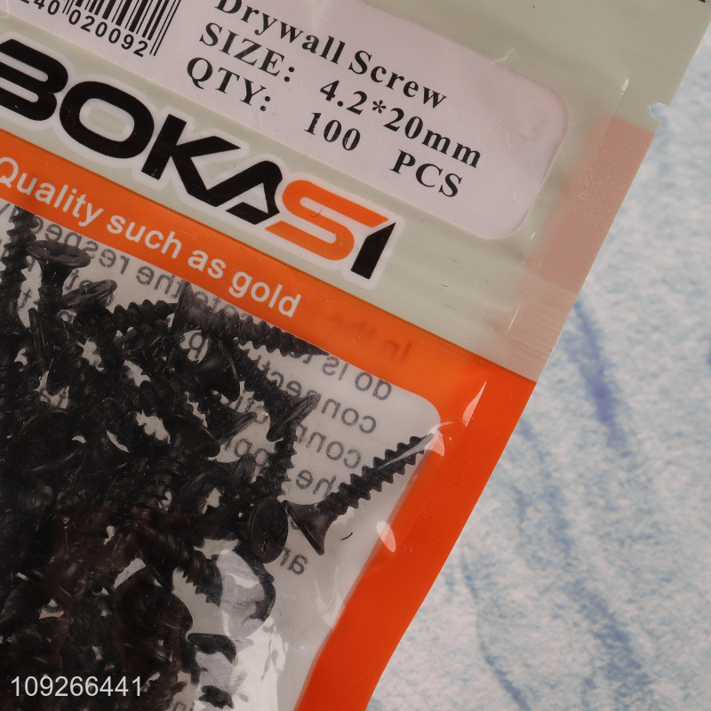 Online Wholesale 100PCS 4.2*20mm Drywall Screws Self Tapping Wood Screws