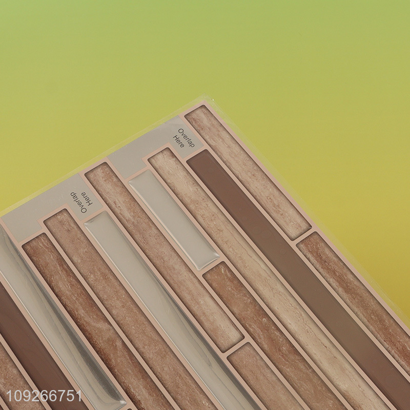 Low price waterproof bathroom kitchen wall panels wall sticker for wall decor