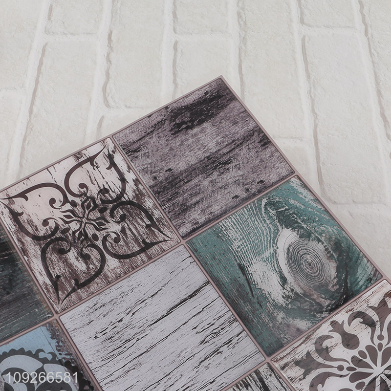 Hot selling bathroom kitchen decorative waterproof wall panels wall sticker wholesale