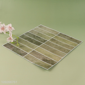 Best selling self-adhesive bathroom kitchen waterproof wall panels wall sticker wholesale