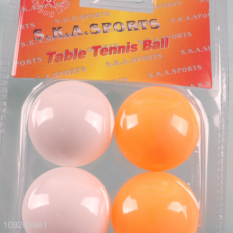 Most popular 6pcs professional indoor sports table tennis ball set